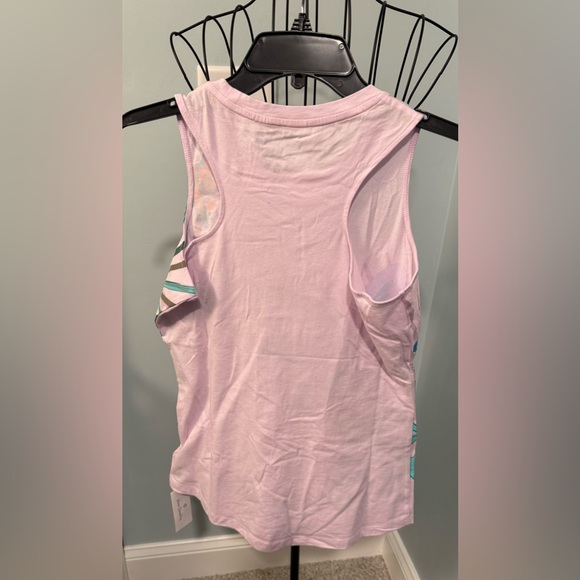 NEW Vera Bradley Rain Forest Canopy Floral Pajama Tank Top Extra Small XS Purple - Picture 10 of 11